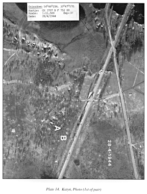 Plates 14. Katyn, Photo and Map (pair)